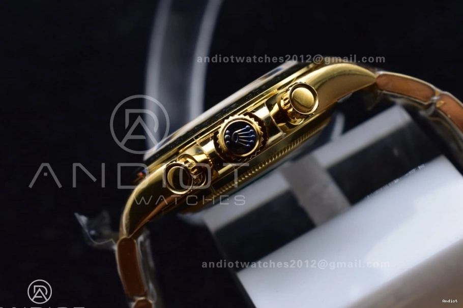 SA4130 White Dial Daytona BTF on Best Edition YG 1:1 Bracelet 116508 0205